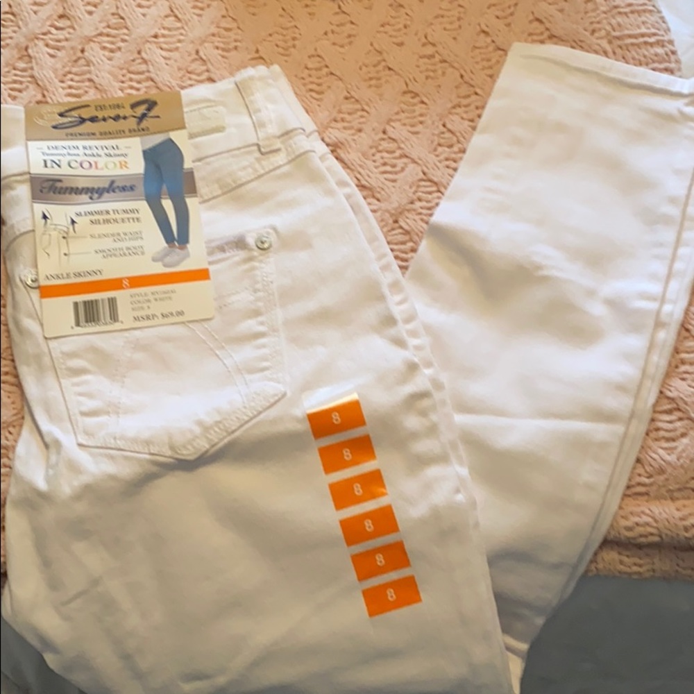 White jeans